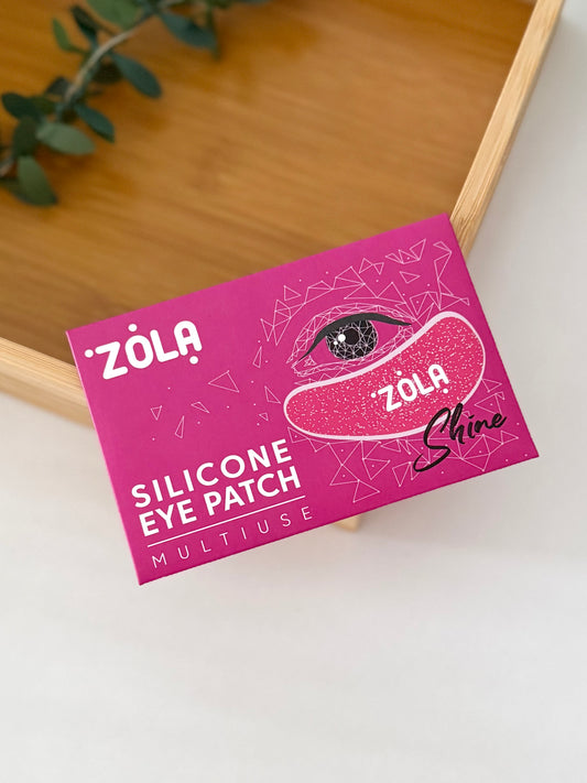 SILICONE PATCHES FOR EYES (1 PAIR) RASPBERRY