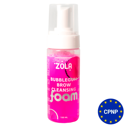 ZOLA EYEBROW CLEANSING FOAM BUBBLEGUM 150 ML