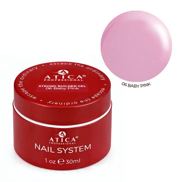 ATICA Strong Gel Baby Pink 30 ml