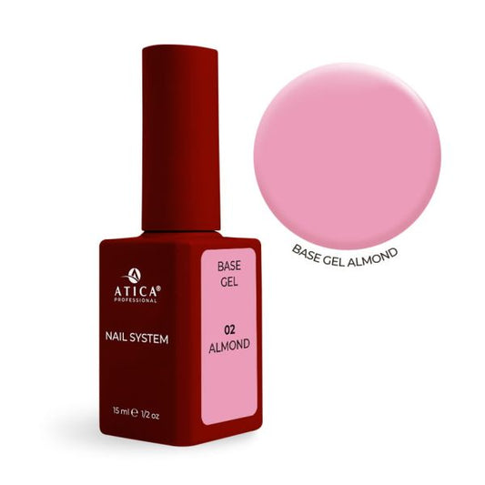 ATICA Cover Base Gel 02 Almond 15 ml
