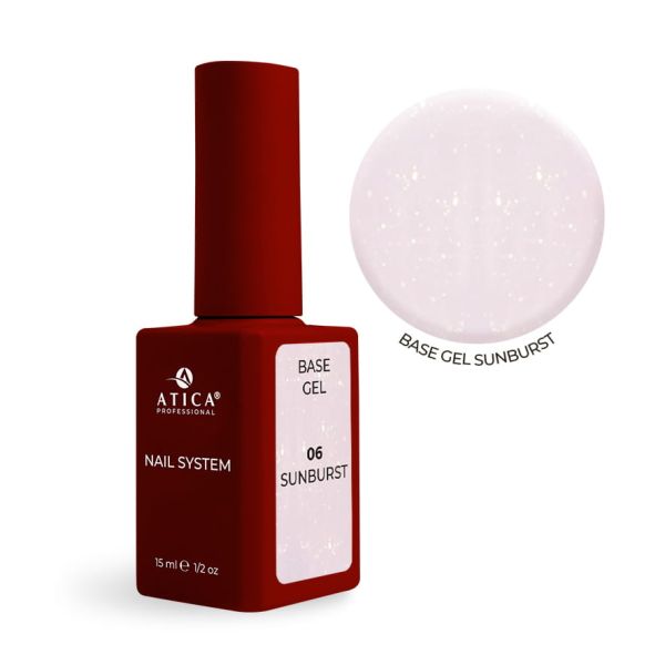 ATICA Cover Base Gel 06 Sunburst 15 ml