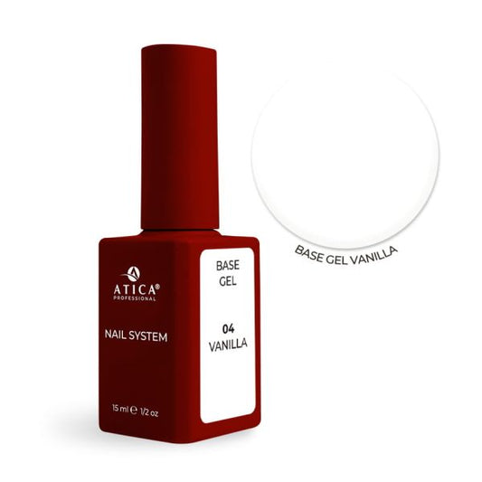 ATICA Cover Base Gel 04 Vanilla 15 ml