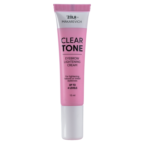 ZOLA X MAKAREVICH EYEBROWN LIGHTENING CREAM CLEAR TONE