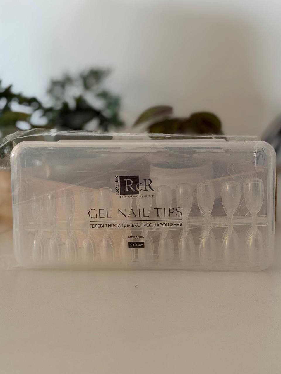Gel tips for modeling Almond (240pcs)