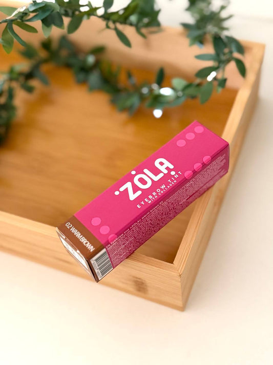 ZOLA Eyebrow Tint With Collagen 02 Warm Brown 15ml