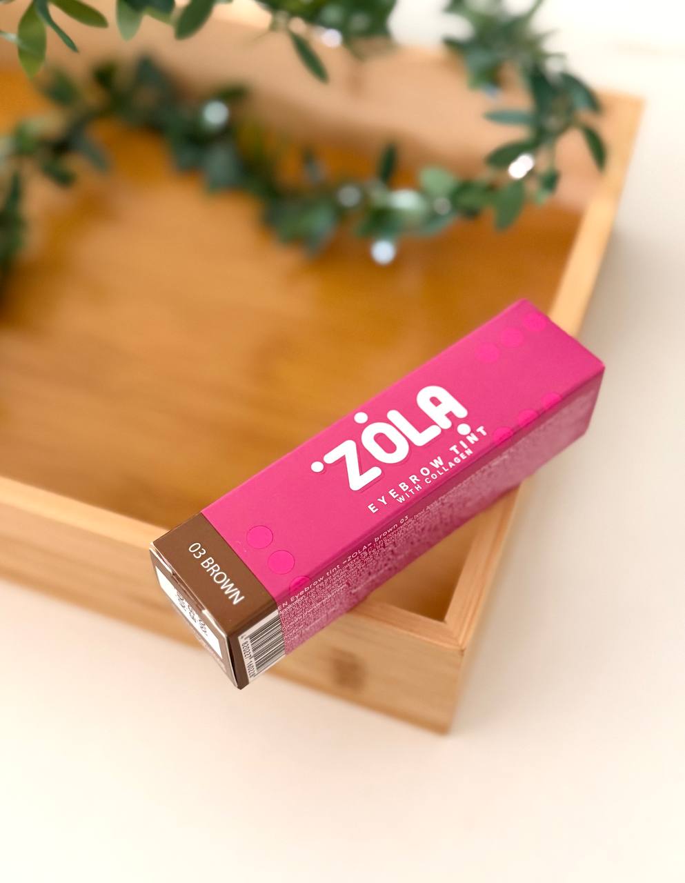 ZOLA Eyebrow Tint With Collagen 03 Brown 15ml