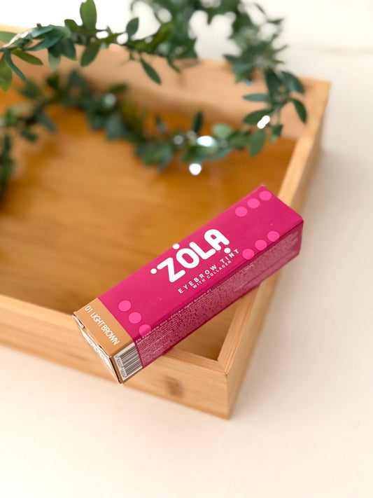 ZOLA Eyebrow Tint with Collagen 01 Light Brown 15ml