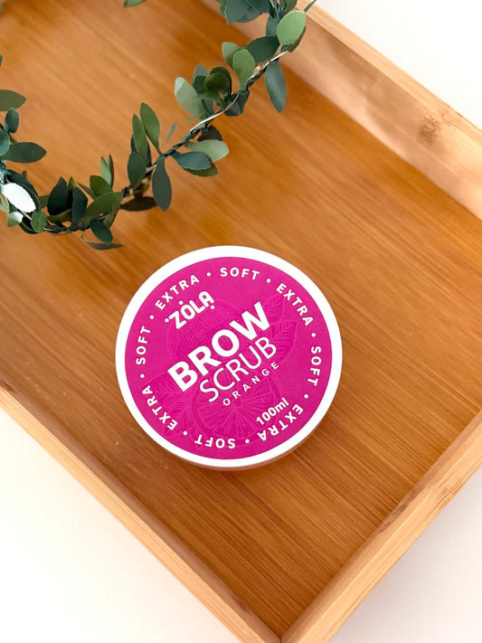 ZOLA Eyebrow scrub Extra Soft Orange 100 ml