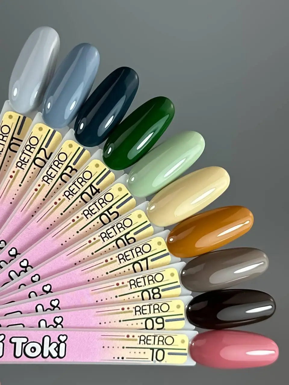 Toki Toki Gel Polish 5 ml Retro 01